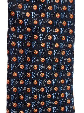 V Foundation Coach K Mike Krzyzewski Basketball 100% Silk Tie